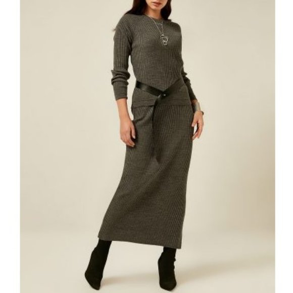 Milan Kiss Dresses & Skirts - MILAN KISS NWT Ribbed Sweater & Maxi Skirt Set